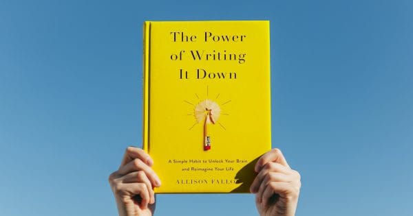 The Power of Writing It Down: A Book That Reflects What Slowly Stands For